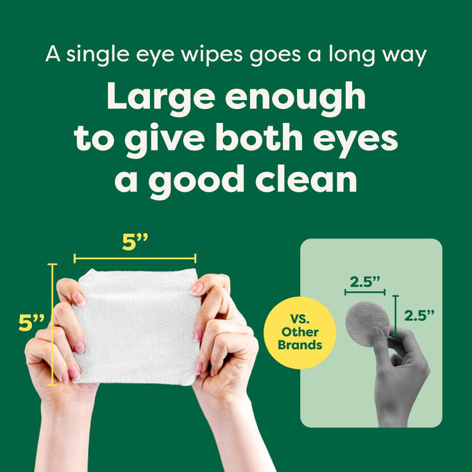 Earth Rated Eye Wipes 60pk
