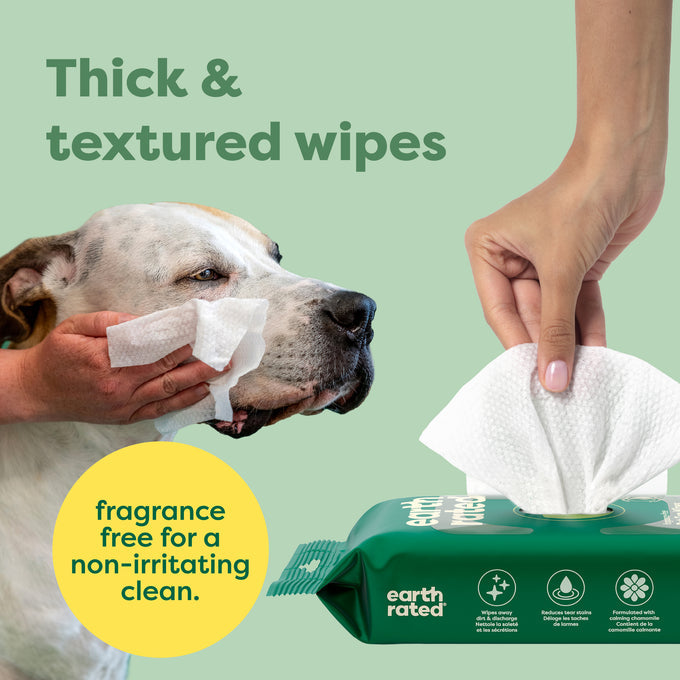 Earth Rated Eye Wipes 60pk