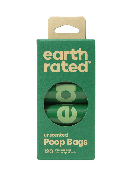 Earth Rated Poop Bags 120 Bags Unscented
