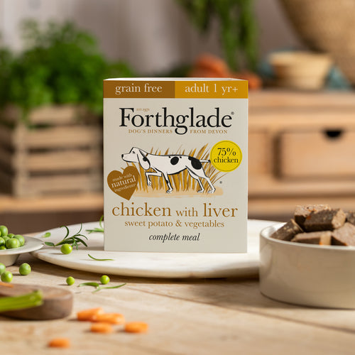 Forthglade Complete Adult Chicken with Liver Grain Free 395g