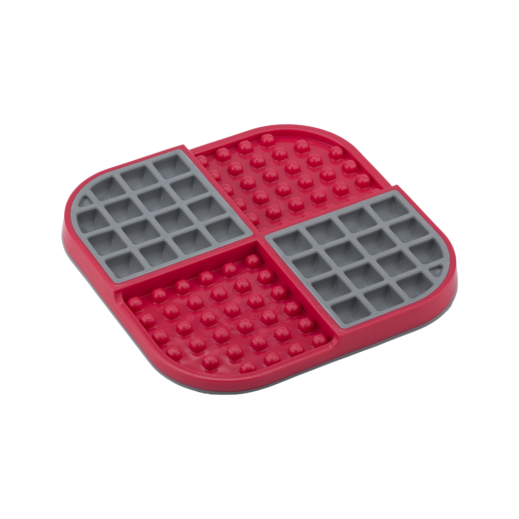 LickiMat Slomo Dog Red 20cm