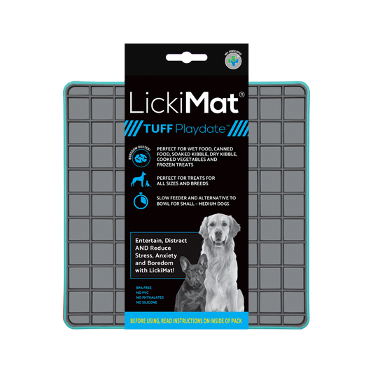 LickiMat Playdate Tuff Turq 20cm
