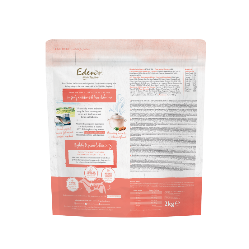 Eden Gourmet Range Salmon & Pheasant