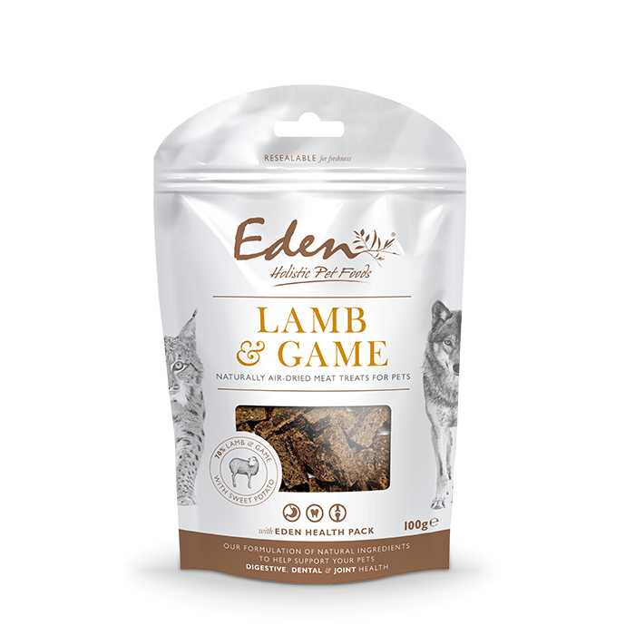 Eden Lamb & Game Air Dried Treats 100g