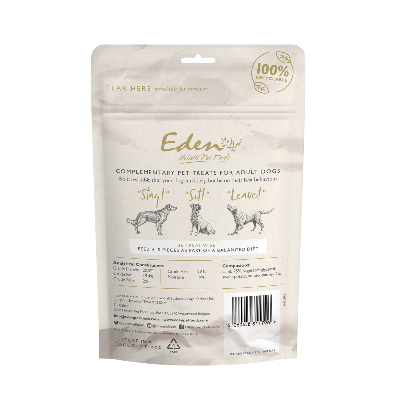 Eden Lamb & Parsley Training Treats 80g