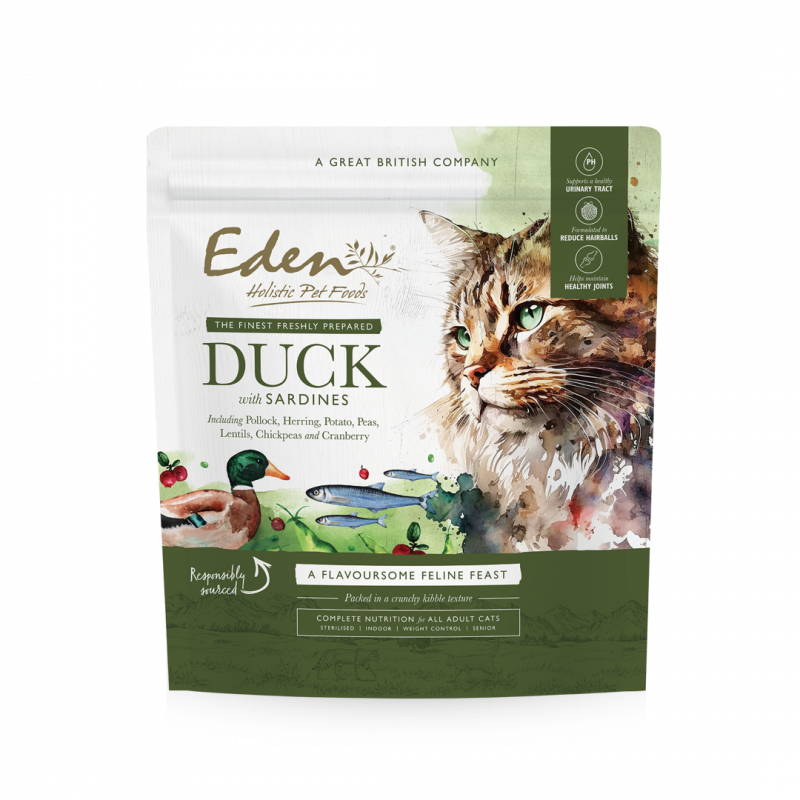 Eden Duck with Sardines Feline Feast 1.5kg