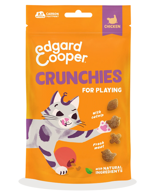 Edgard & Cooper Cat Crunchies Chicken Flavour 50g