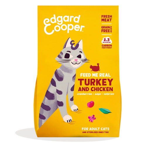 Edgard & Cooper Cat Kibble Turkey/Chicken