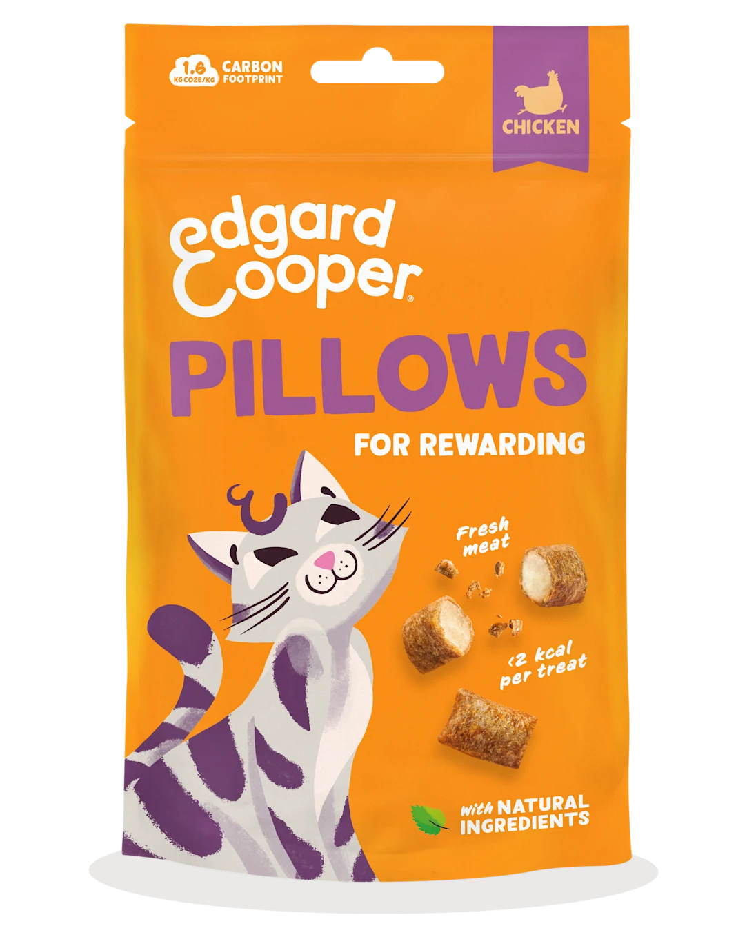Edgard & Cooper Cat Pillows Chicken Flavour 60g