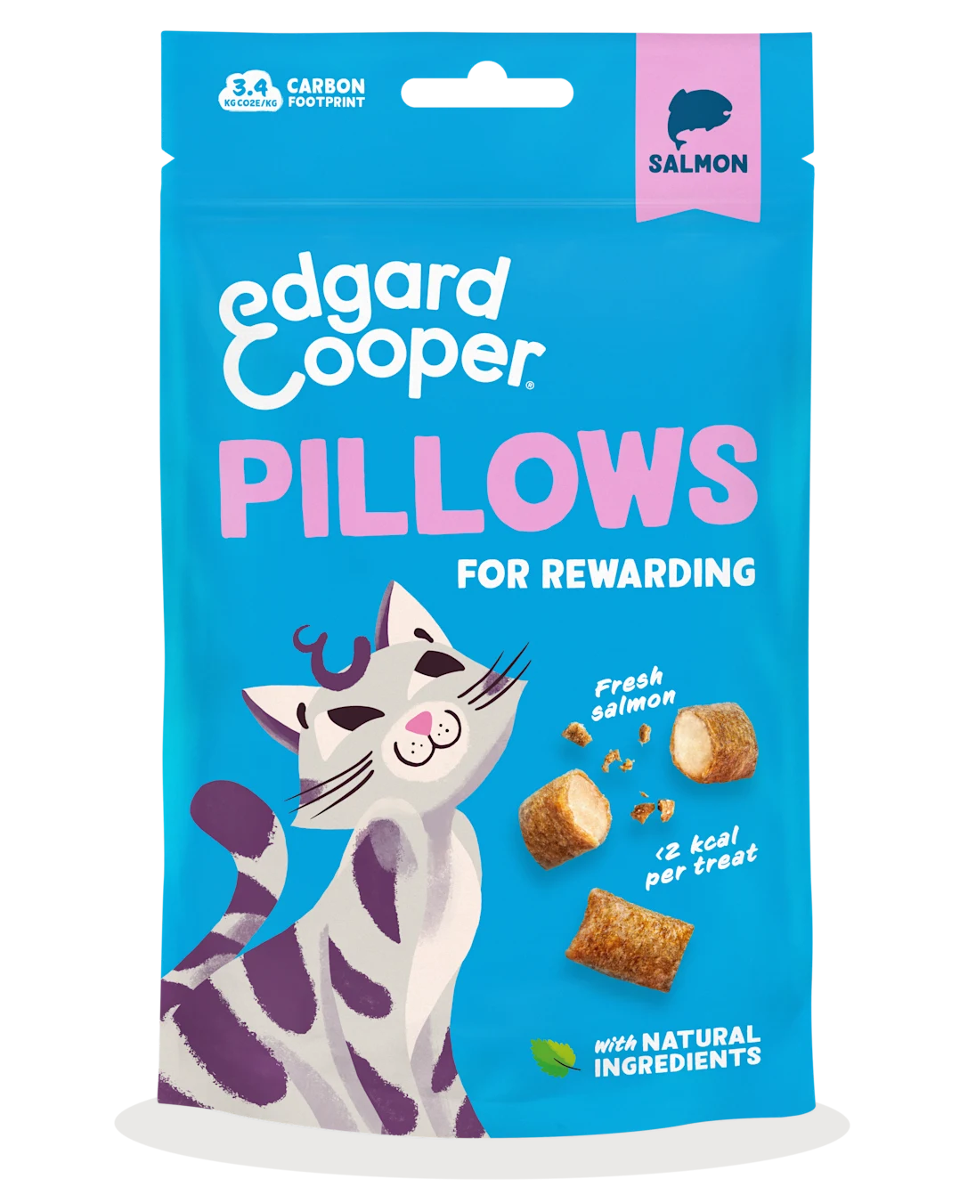 Edgard & Cooper Cat Pillows Salmon Flavour 60g