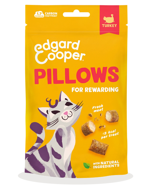 Edgard & Cooper Cat Pillows Turkey Flavour 60g