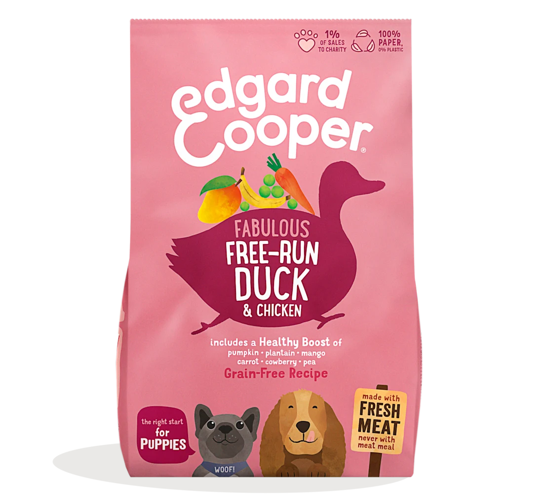 Edgard & Cooper Dry food for Puppies Duck & Chicken