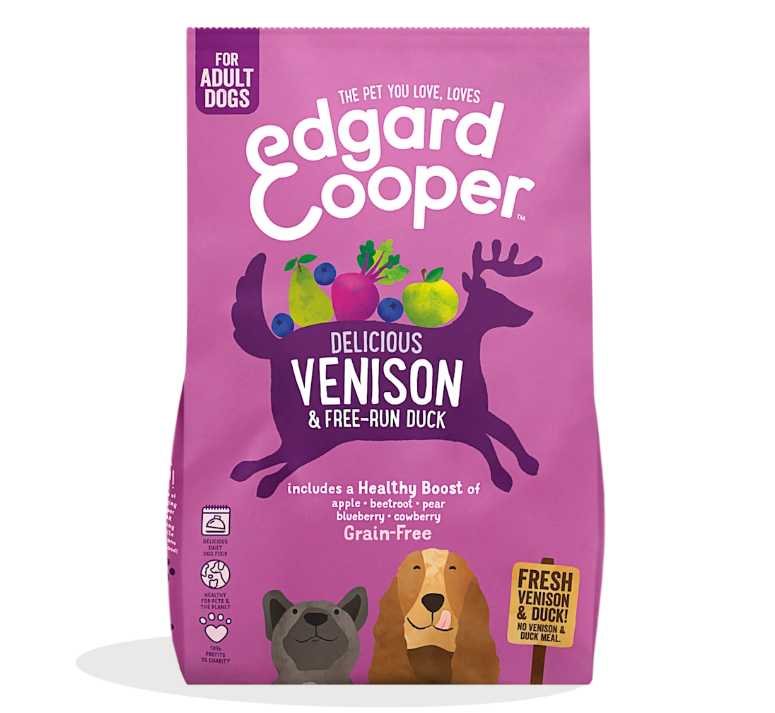 Edgard & Cooper Dry food for Dogs in Venison & Duck