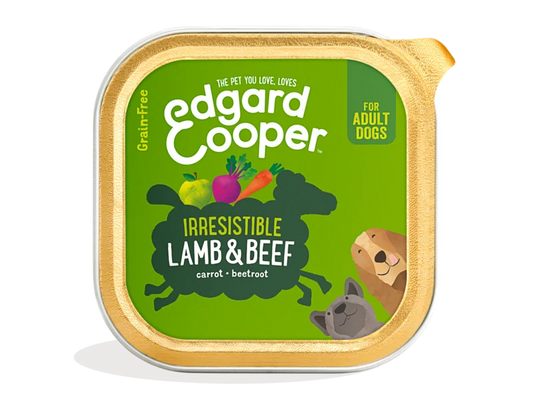 Edgard & Cooper Wet Cup for Dogs in Lamb & Beef 150g