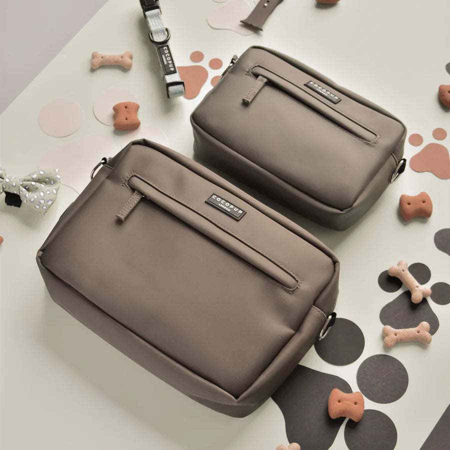 Large Dog Walking Bag - Mocha