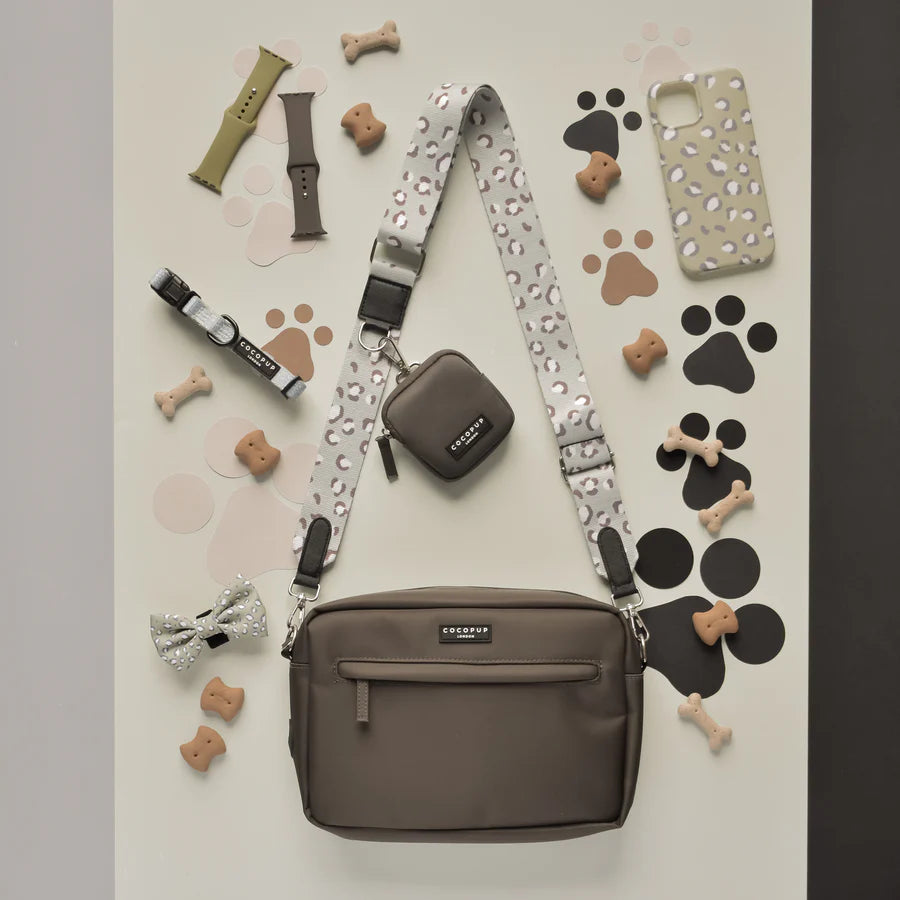 Large Dog Walking Bag - Mocha
