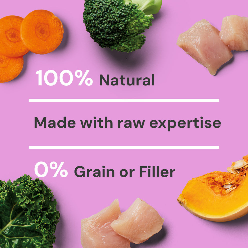 Nutriment Senior Raw Chicken 500g