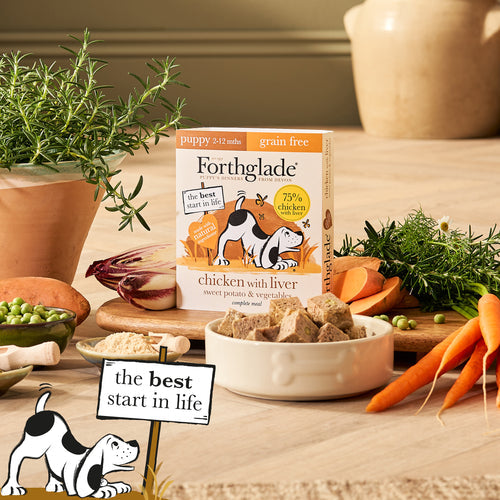 Forthglade Complete Puppy Grain Free Chicken with Liver & Vegetables