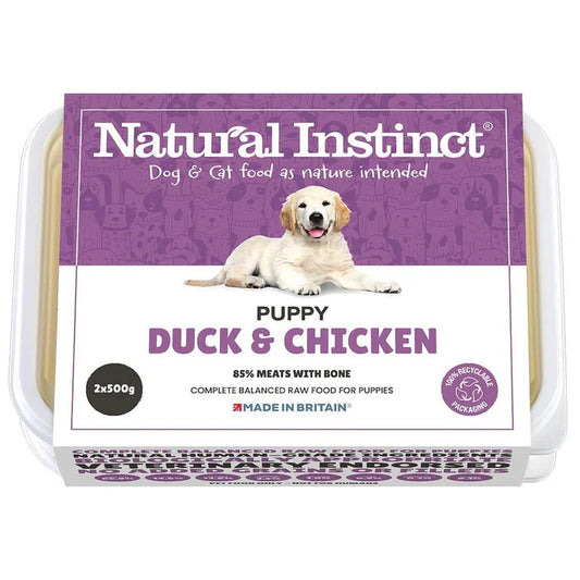 Natural Instinct Puppy Duck & Chicken