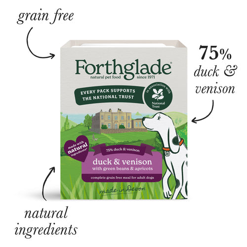 Duck & Venison with Green Beans and Apricots Gourmet Wet Food