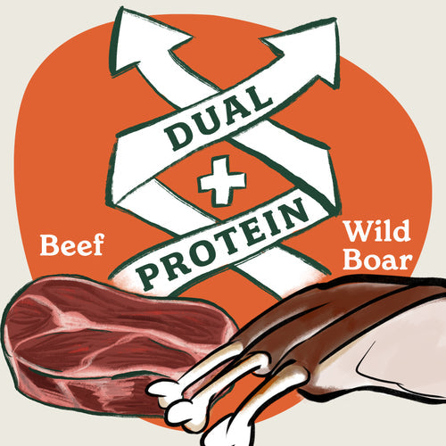 Beef & Wild Boar with Root Veg & Apples Gourmet Wet Food