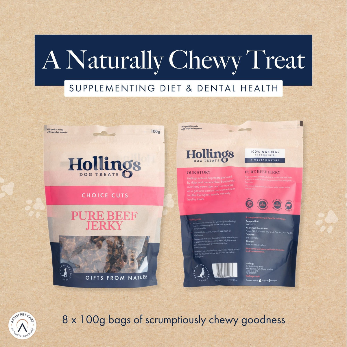 Hollings Jerky 100g