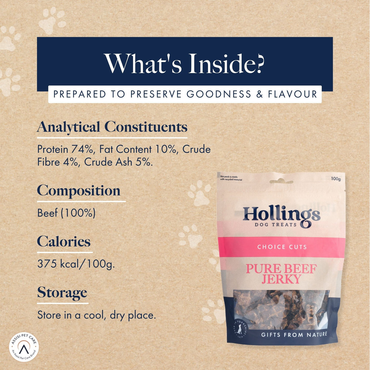 Hollings Jerky 100g