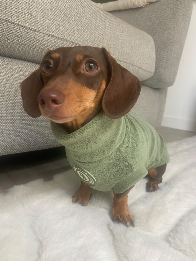 Forest Glade Dachshund Fleece