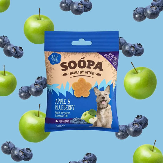 Soopa Apple & Blueberry Healthy Bites 50g