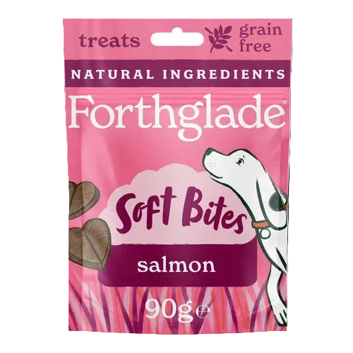 Forthglade Soft Bites Salmon Dog Treats 90g