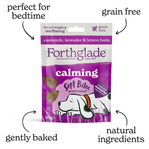 Forthglade Calming Dog Treats With Camomile & Lavender 90g