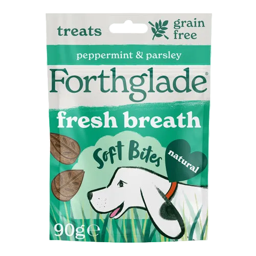 Forthglade Fresh Breath Peppermint & Parsley Dog Treats 90g