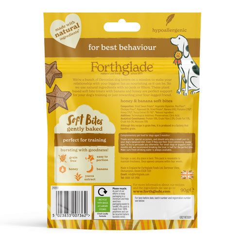 Forthglade Rewards Honey & Banana Dog Training Treats 90g