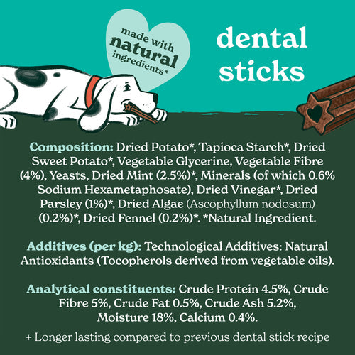 Forthglade Plant Based Dog Dental Sticks 5pk