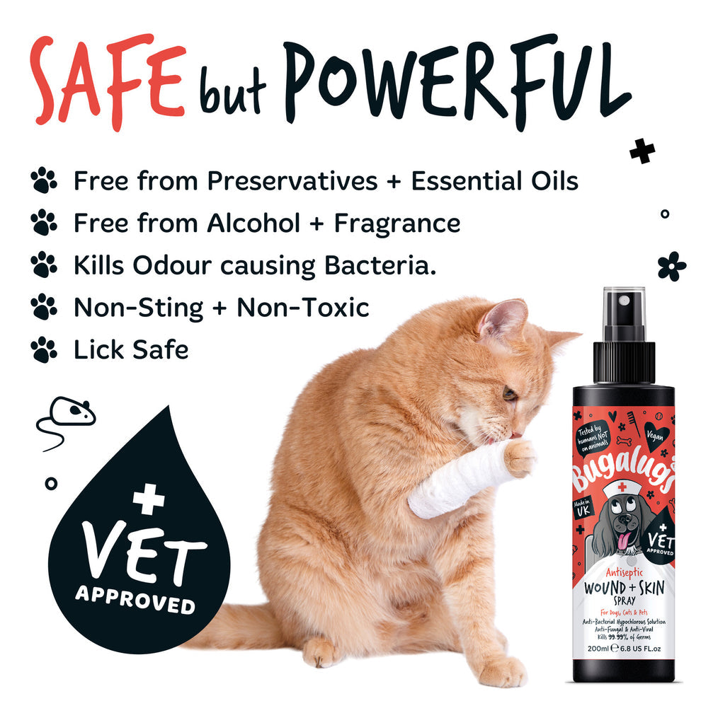 Bugalugs Antiseptic Wound & Skin Spray 200ml