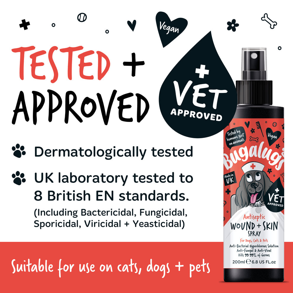 Bugalugs Antiseptic Wound & Skin Spray 200ml