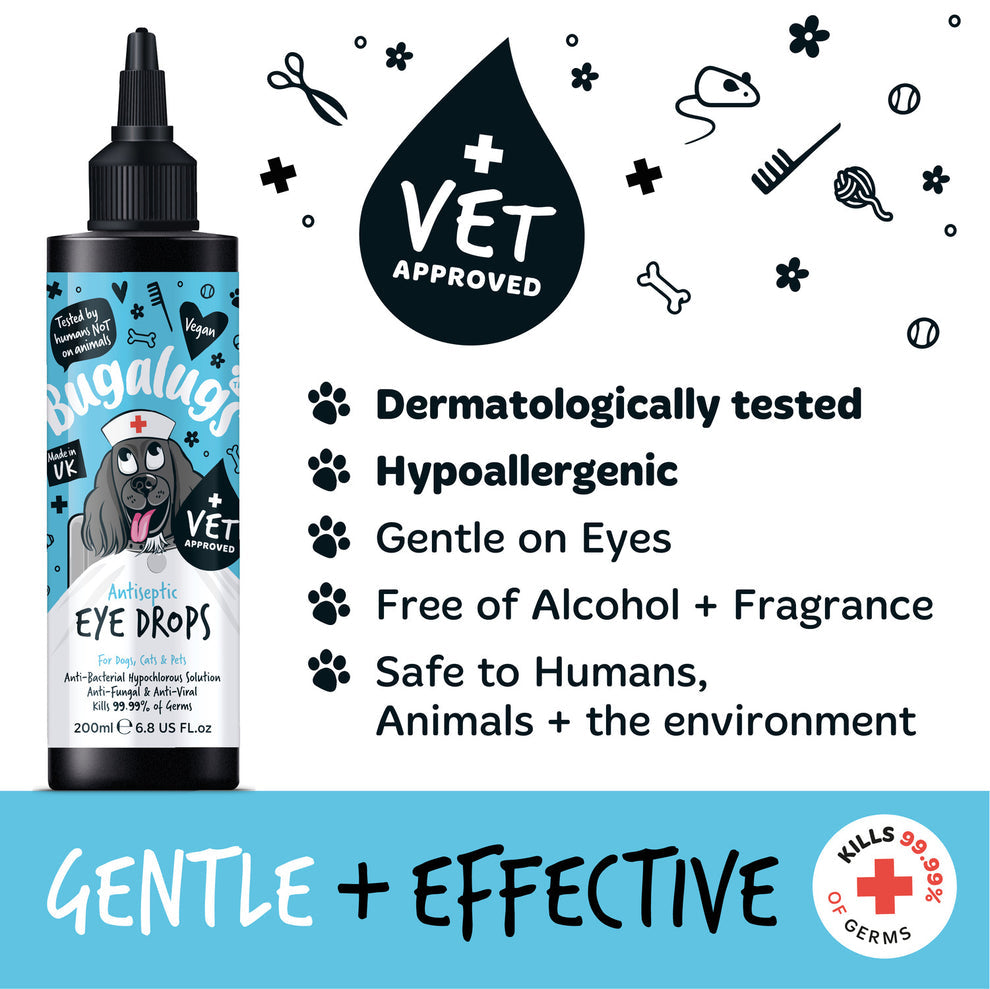 Bugalugs Antiseptic Eye Drops 200ml