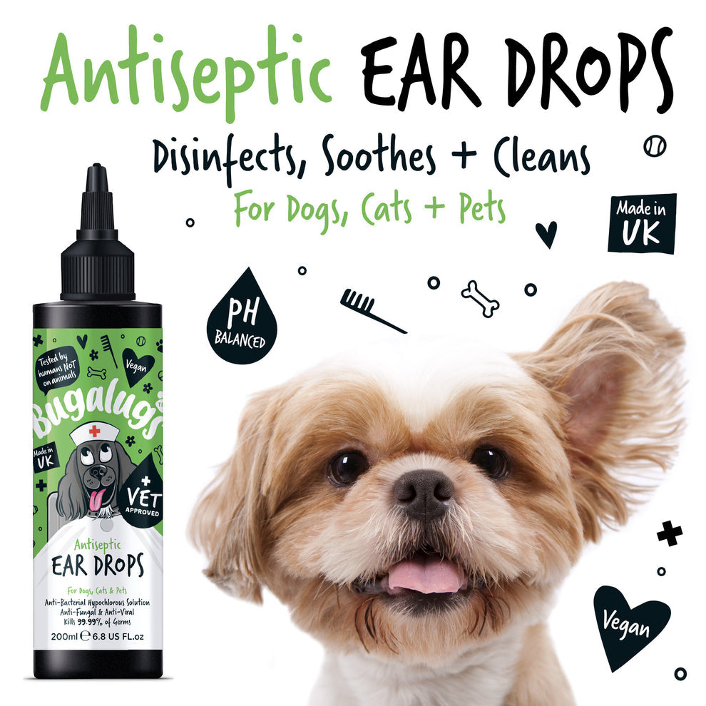 Bugalugs Antiseptic Ear Drops 200ml