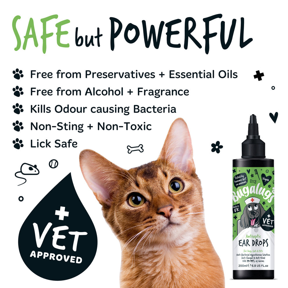 Bugalugs Antiseptic Ear Drops 200ml