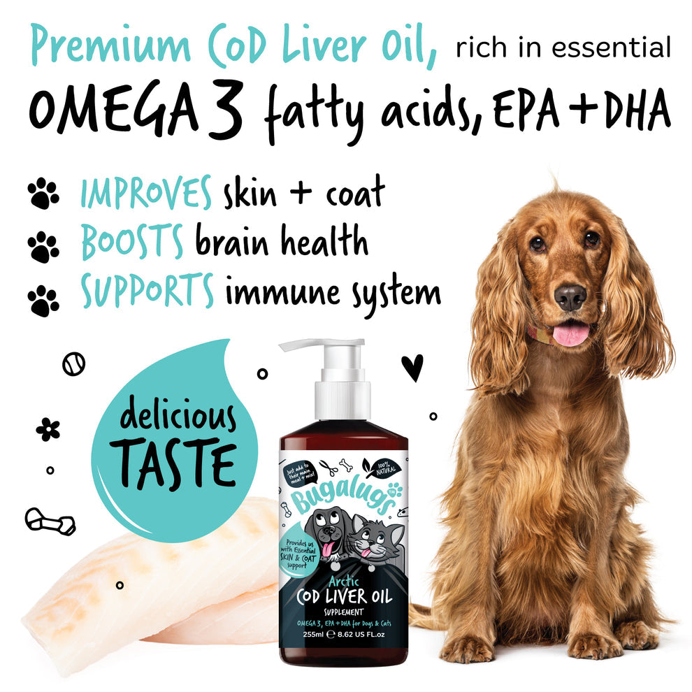 Bugalugs Arctic Cod Liver Oil 250ml