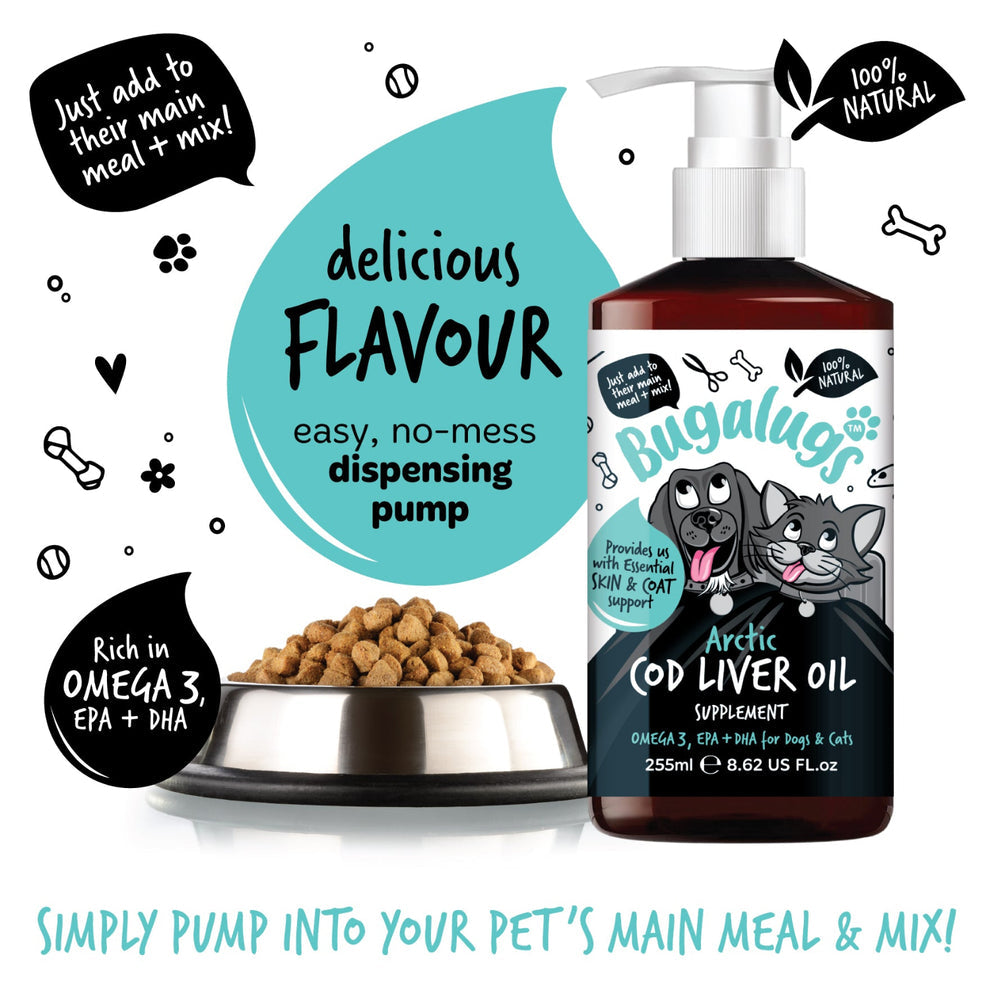 Bugalugs Arctic Cod Liver Oil 250ml