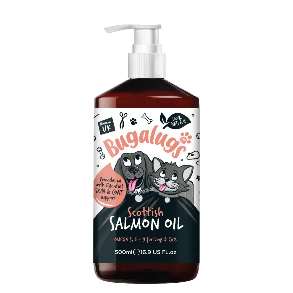 Bugalugs Salmon Oil 500ml