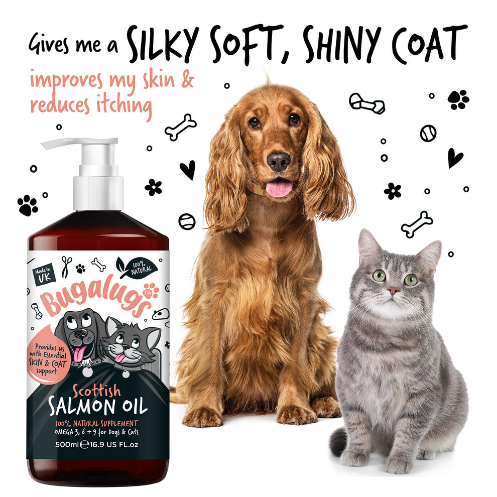 Bugalugs Salmon Oil 500ml