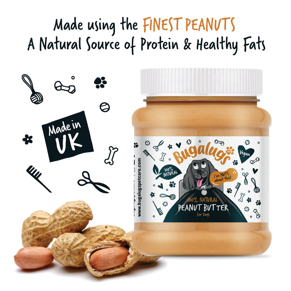 Bugalugs Peanut Butter 340g