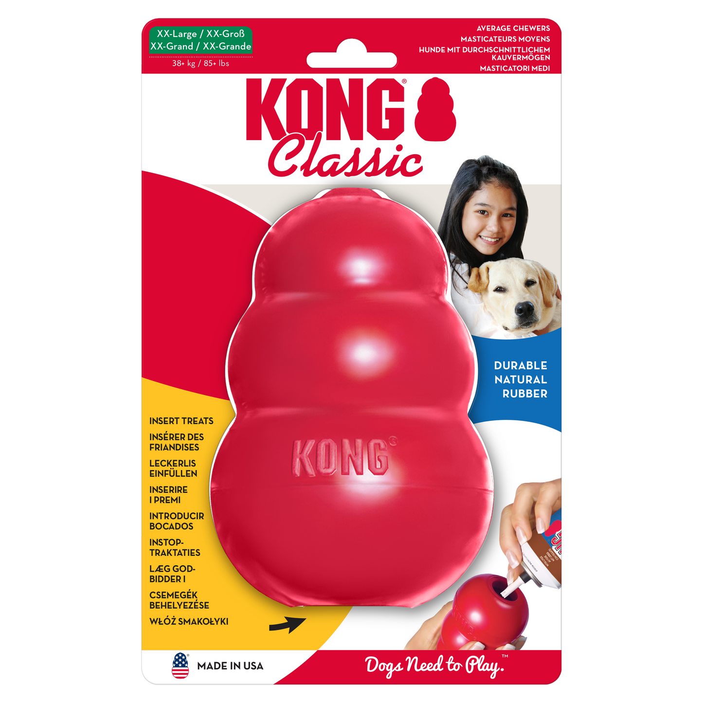 KONG Classic Red