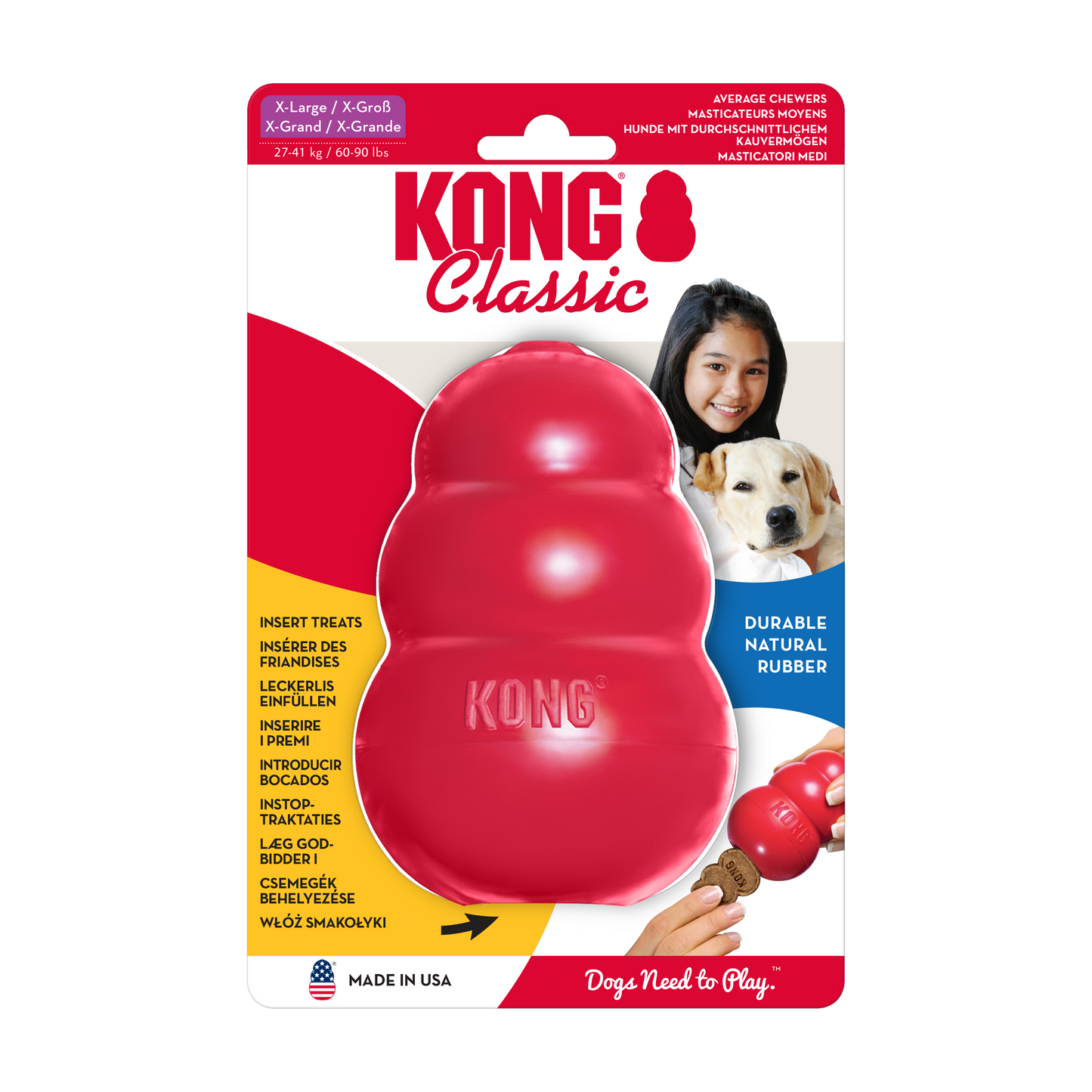 KONG Classic Red