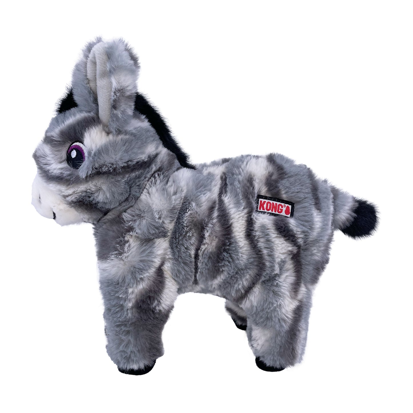 KONG Low Stuff Stripes Donkey Md