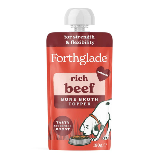 Forthglade Rich Beef Bone Broth Topper 180g