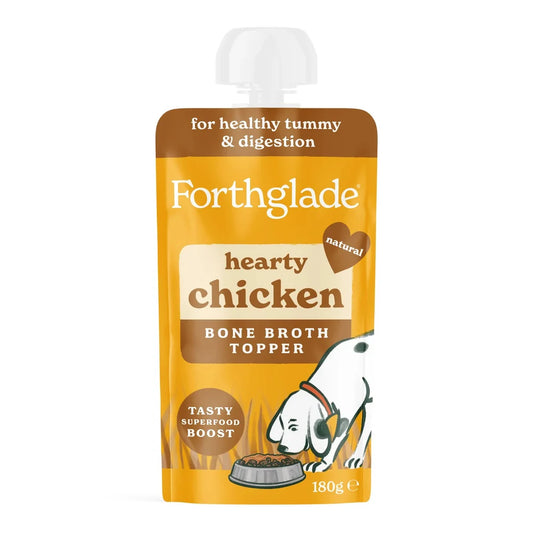 Forthglade Hearty Chicken Bone Broth Topper 180g