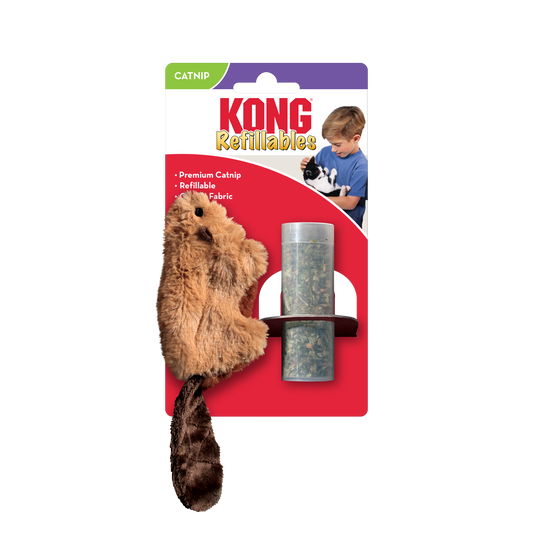 KONG Refillables Beaver